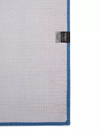 VOSSEN | Alfombra de baño EXCLUSIVE 60x100cm Ivory | blau